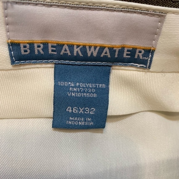 Breakwater 46x32 Pleated/Cuffed Dress Pants - Picture 4 of 5